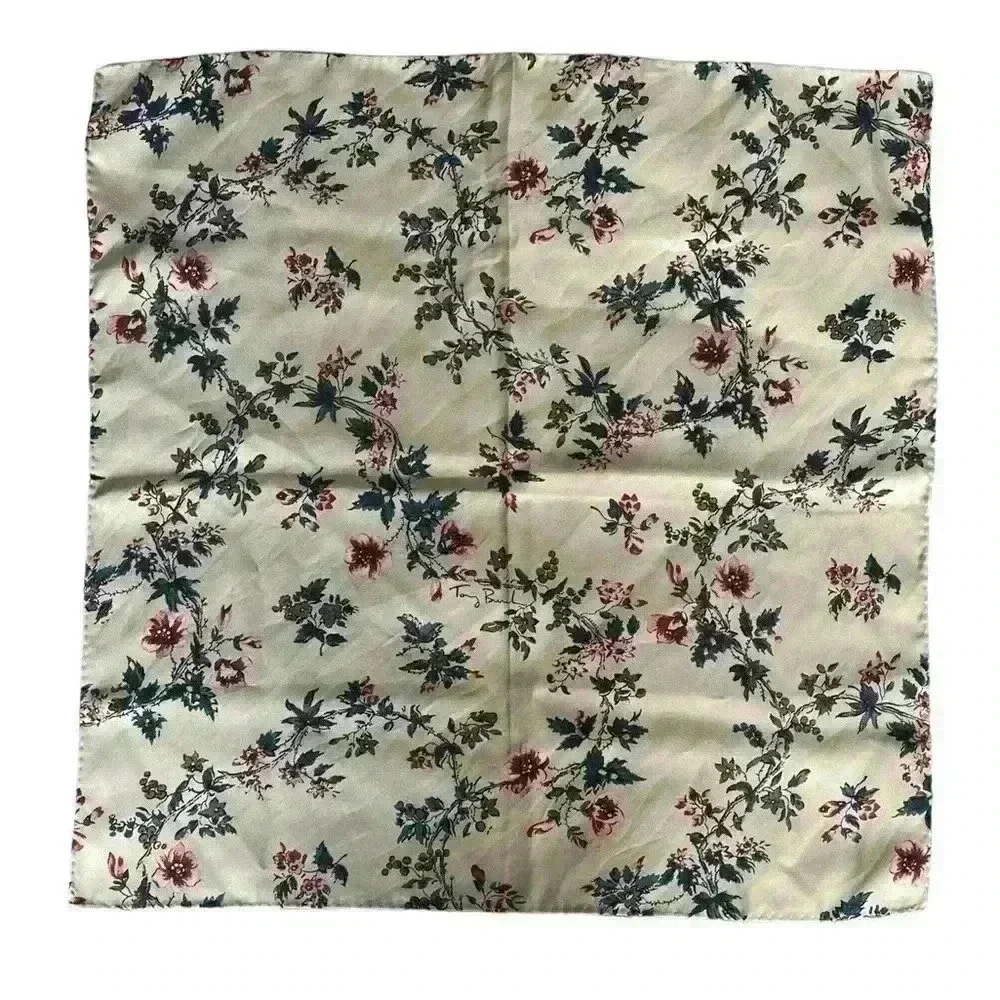 Tory Burch Lyonnaise Floral Neckerchief in Lyonnaise (288) NWT